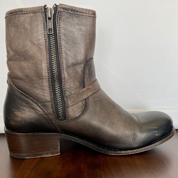 Frye Veronica Booties - Stone - Picture 4 of 9